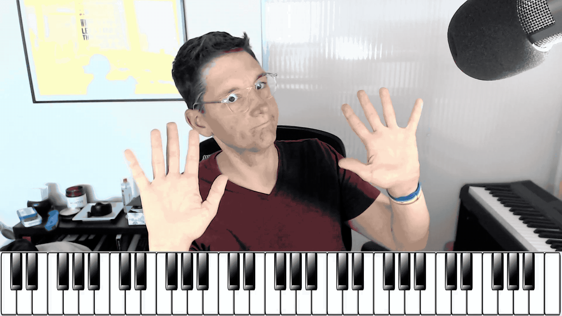 Virtual Piano Keyboard Mappings